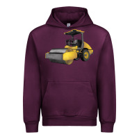 Mauve Wine Drum Roller Urban Hoodie - LillyAllenDesigns