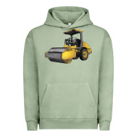 Pigment Oil Green Drum Roller Urban Hoodie - LillyAllenDesigns