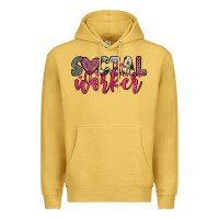 Antique Gold social worker Premium Hoodie - OliviaCreatesArt