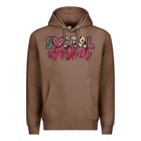Chestnut social worker Premium Hoodie - OliviaCreatesArt