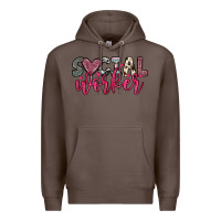 Coffee social worker Premium Hoodie - OliviaCreatesArt
