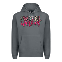 Rock social worker Premium Hoodie - OliviaCreatesArt