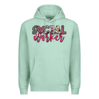 Seafoam social worker Premium Hoodie - OliviaCreatesArt