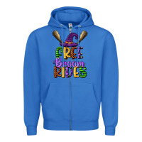 True Royal free broom rides Zipper Hoodie - CowGirlArtShop