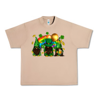 Burro St. Patrick's afro gnomies with rainbow Urban Heavy Tee - BundleAndBundleShop