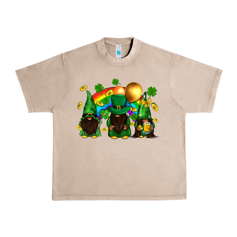 St. Patrick's Afro Gnomies With Rainbow Urban Heavy Tee by BundleAndBundleShop | Teevron
