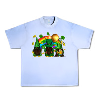 Grape Ice St. Patrick's afro gnomies with rainbow Urban Heavy Tee - BundleAndBundleShop