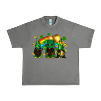 Tornado St. Patrick's afro gnomies with rainbow Urban Heavy Tee - BundleAndBundleShop