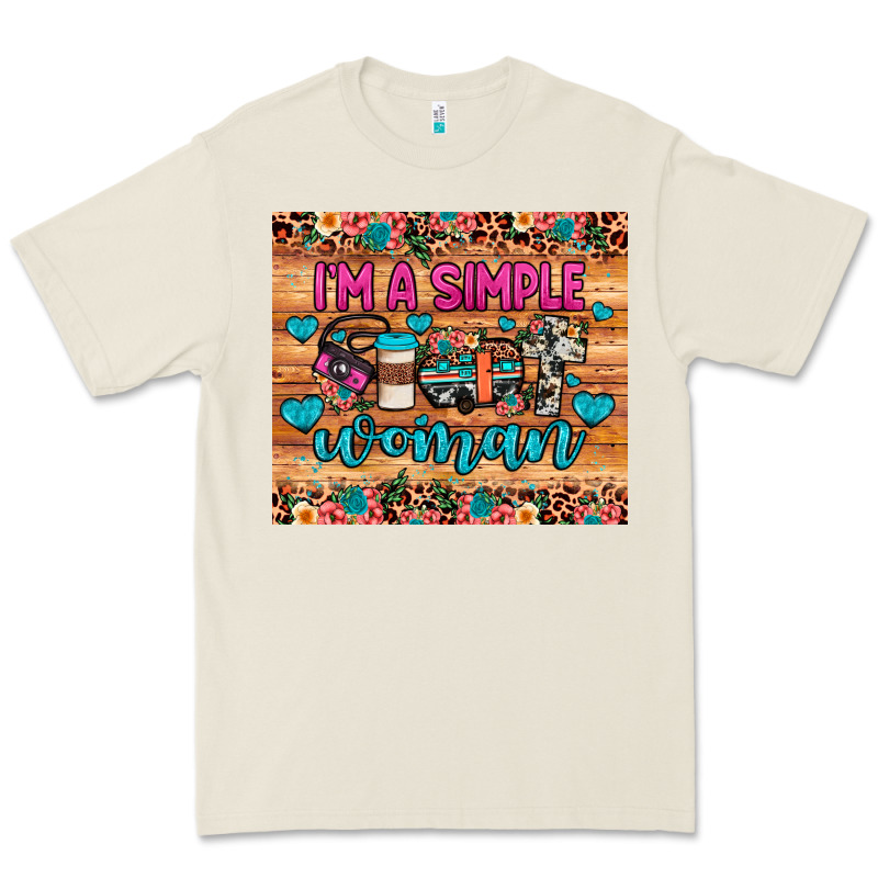I'm A Simple Woman Premium Tee by JahusDesignShop | Teevron