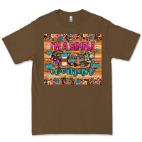 Cacao i'm a simple woman Premium Tee - JahusDesignShop