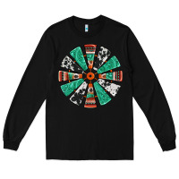 Black western windmill Long Sleeve Tee - Jasminsmagicworld