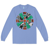 Colony Blue western windmill Long Sleeve Tee - Jasminsmagicworld
