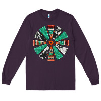 Plum western windmill Long Sleeve Tee - Jasminsmagicworld