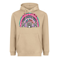 Mushroom Easter bunny rainbow Heavyweight Hoodie - OliviaCreatesArt