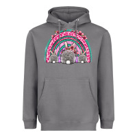 Storm Easter bunny rainbow Heavyweight Hoodie - OliviaCreatesArt