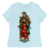 Our Lady Of Guadalupe Christmas Ladies Tee | Teevron