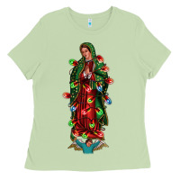 Matcha our lady of Guadalupe Christmas Ladies Tee - Jasminsmagicworld