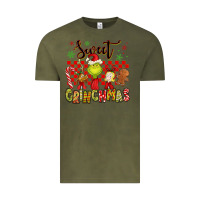 Vintage Olive grinchmas Vintage Tee - MaliasSmallBusiness