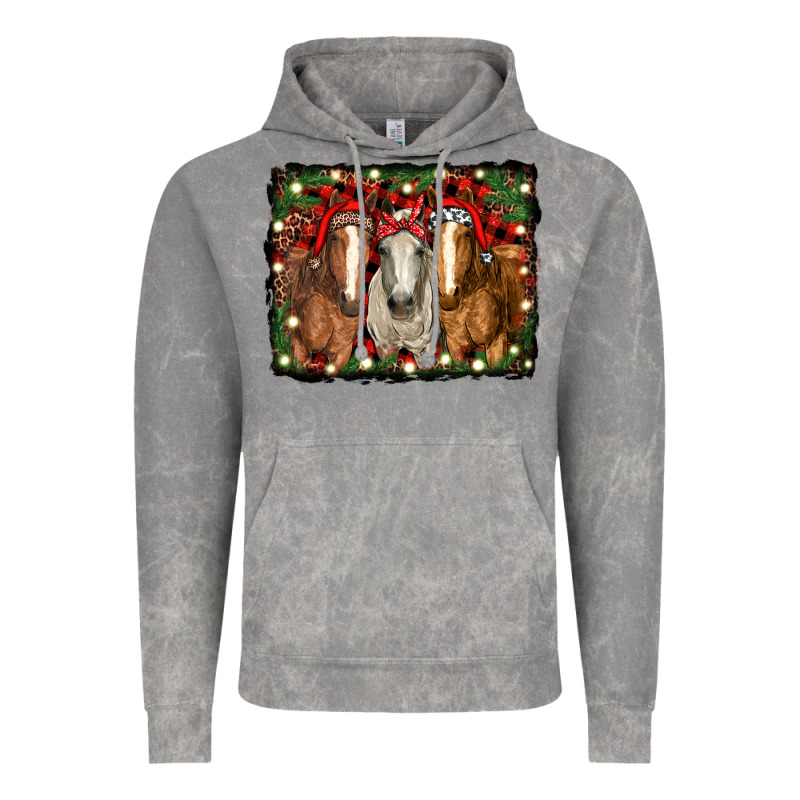 Christmas Horses Vintage Hoodie by RanaPortraitStore | Teevron