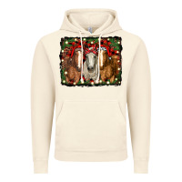 Vintage Artic Christmas horses Vintage Hoodie - RanaPortraitStore