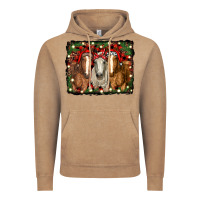 Vintage Coffee Christmas horses Vintage Hoodie - RanaPortraitStore