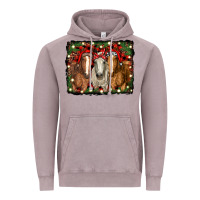 Vintage Zinc Christmas horses Vintage Hoodie - RanaPortraitStore
