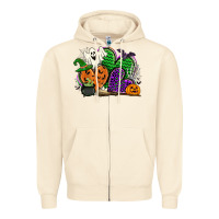 Sandshell halloween heart Zipper Hoodie - CowGirlArtShop