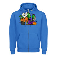 True Royal halloween heart Zipper Hoodie - CowGirlArtShop