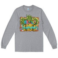 Hello Summer Pineapple Long Sleeve Tee | Teevron