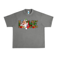 Love And Santa With Gift Boxes Urban Heavy Tee | Teevron
