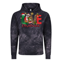 Cloud Black love christmas black santa Vintage Hoodie - MaliasSmallBusiness