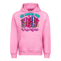 Fuchsia Pink All Booked For Valentines Urban Hoodie - CowhideDigitalArt