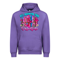 Tulip All Booked For Valentines Urban Hoodie - CowhideDigitalArt