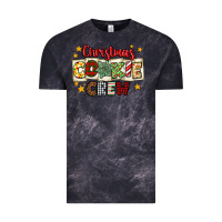 Cloud Black Christmas cookie crew Vintage Tee - MaliasSmallBusiness