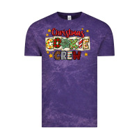 Cloud Purple Christmas cookie crew Vintage Tee - MaliasSmallBusiness