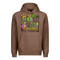 Chestnut mardi gras princess Premium Hoodie - OliviaCreatesArt