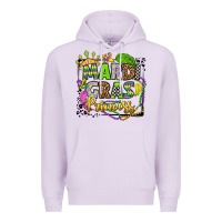 Lilac mardi gras princess Premium Hoodie - OliviaCreatesArt