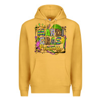Mustard mardi gras princess Premium Hoodie - OliviaCreatesArt