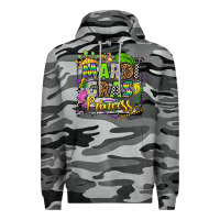 Slate Camo mardi gras princess Premium Hoodie - OliviaCreatesArt
