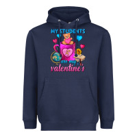 Navy My Students Are My Valentines Day Coffee Mug Heavyweight Hoodie - FaDigitalArtStudio