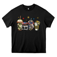 Black army coffee Heavy Core Tee - Jasminsmagicworld