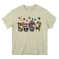Mossy army coffee Heavy Core Tee - Jasminsmagicworld