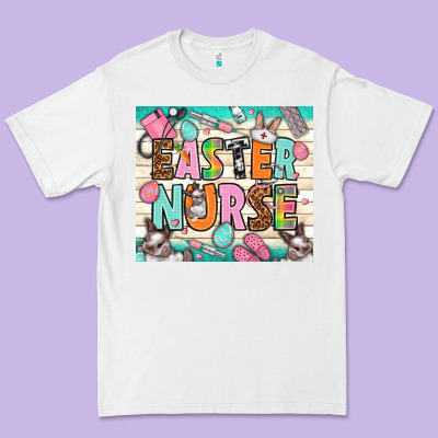 Easter Nurse Premium Tee Designed By Nancycooperartshop