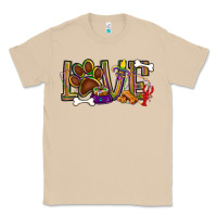 Mushroom Mardi Gras love dog paw Classic Tee - BundleAndBundleShop