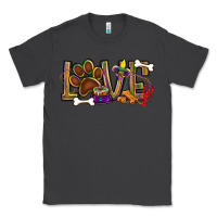 Smoke Mardi Gras love dog paw Classic Tee - BundleAndBundleShop