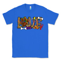 True Royal Mardi Gras love dog paw Classic Tee - BundleAndBundleShop