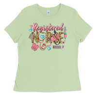 Matcha Registered Nurse Ladies Tee - LillyAllenDesigns