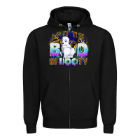 Black i put boo in booty Zipper Hoodie - CowGirlArtShop