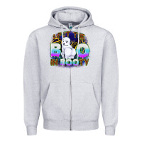 Heather Grey i put boo in booty Zipper Hoodie - CowGirlArtShop