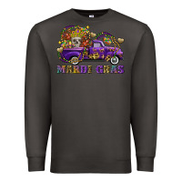 Smoke mardi gras skull truck Premium Sweatshirt - FaDigitalArtStudio